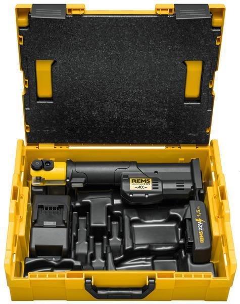 REMS Radialpresse MINI-PRESS S 22V ACC BASIC-PACK L-BOXX