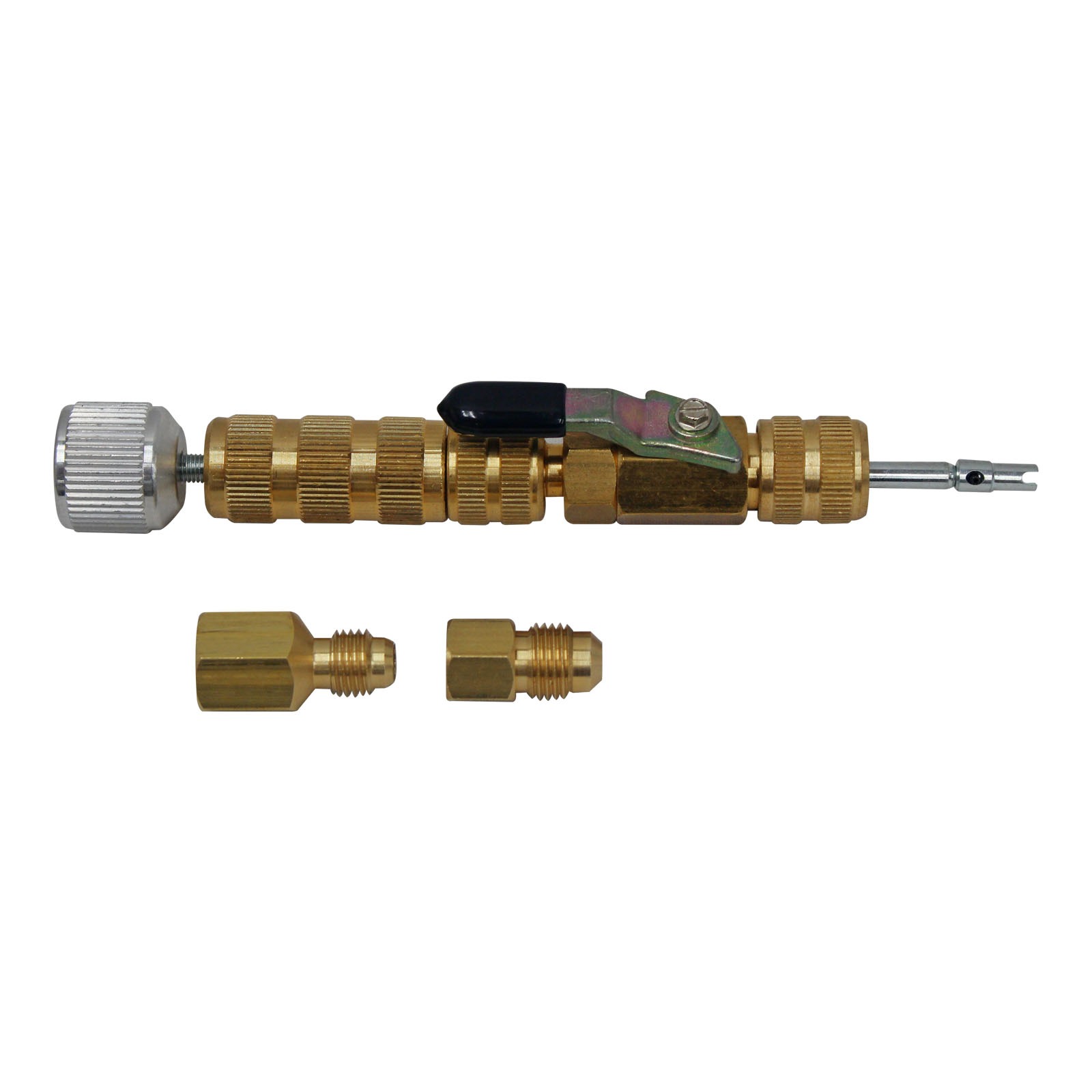 Schraderventil Werkzeug, Ventilkernentferner / Schraderventilwechsler 1/4"SAE+5/16"SAE , 91498 Mastercool