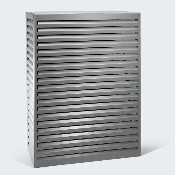 Evolar Klima- & Wärmepumpengehäuse Leichtes Anthrazit Aluminium Tower, 1600x1200x650 MM