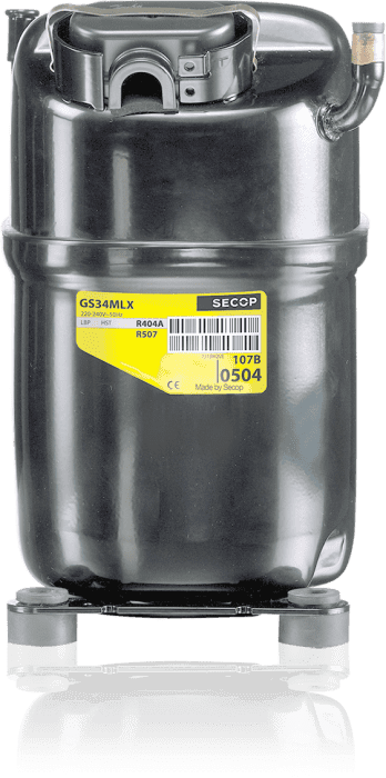 Verdichter SECOP / Danfoss GS34MLX, MBP - R404a/R507, 220-240V