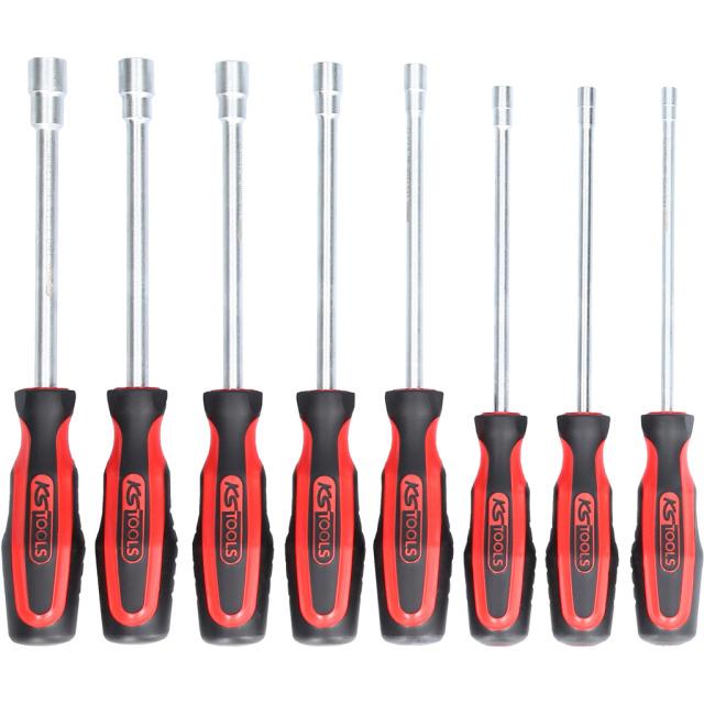 KS Tools Stecknuss-Schraubendreher-Set 159.1200 ERGOTORQUEplus 8-teilig