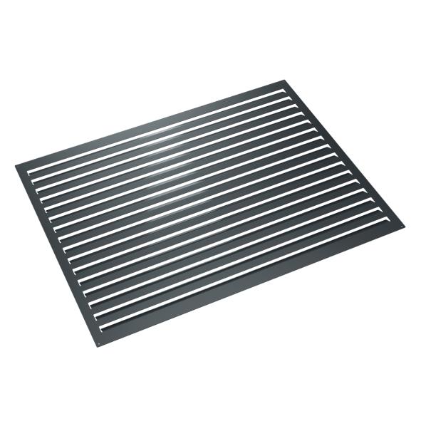 Evolar Rückwand Alu Dunkles Anthrazit XL, 1300x1700 MM