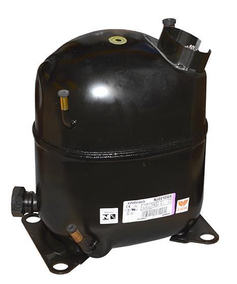 Verdichter EMBRACO NJ2212GS TANDEM, LBP - R404A,R507, 380-420 V, 50 Hz, 3