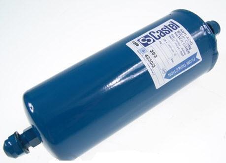 Filtertrockner Castel 4230/3, ANTI-ACID, 303, 3/8" SAE, Bördelanschlüsse- nicht lieferbar, ersetzt durch DF230-3