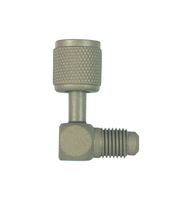 Refco 9884865 Schnellverschluss gebogen 1/4" SAE x 1/4" SAE, 1 Stück
