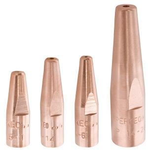 PERKEO Schweiß- und Hartlötdüsen KLEIN RISTA für Propan-Sauerstoff, Größe 5, 6-9 mm