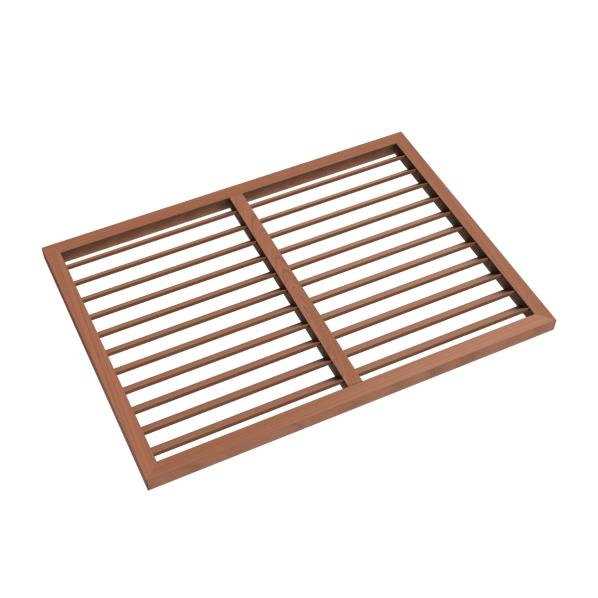 Evolar Rückwand WPC Tropical Teak M, 800x1100 MM