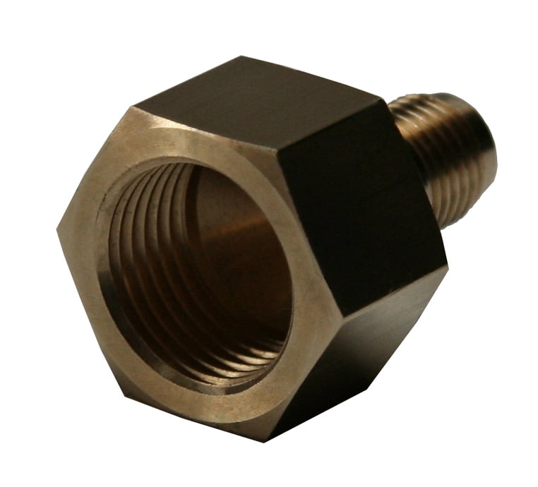 Bördeladapter 5/8" innen 1/2" außen