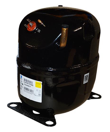 Verdichter Tecumseh TAJ4461Y, HBP - R134a, 400V, 50 Hz, 3 Fasen, Flare- nicht lieferbar, ersetzt durch AJ4461N-TZ-PAJ