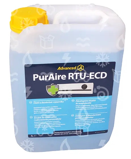 Verdampferreiniger und Desinfektionsmittel, Advanced PurAire RTU, 5 L