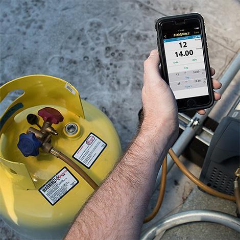 Drahtlose Kältemittelwaage SRS3EC FIELDPIECE