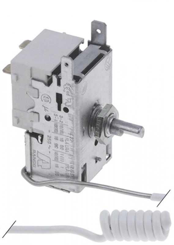 THERMOSTAT Ranco K55-L5110, Temperatirbereich -21°/-12°C, für ZANUSSI Kühlschränke AEF110, AEF120, ASF110