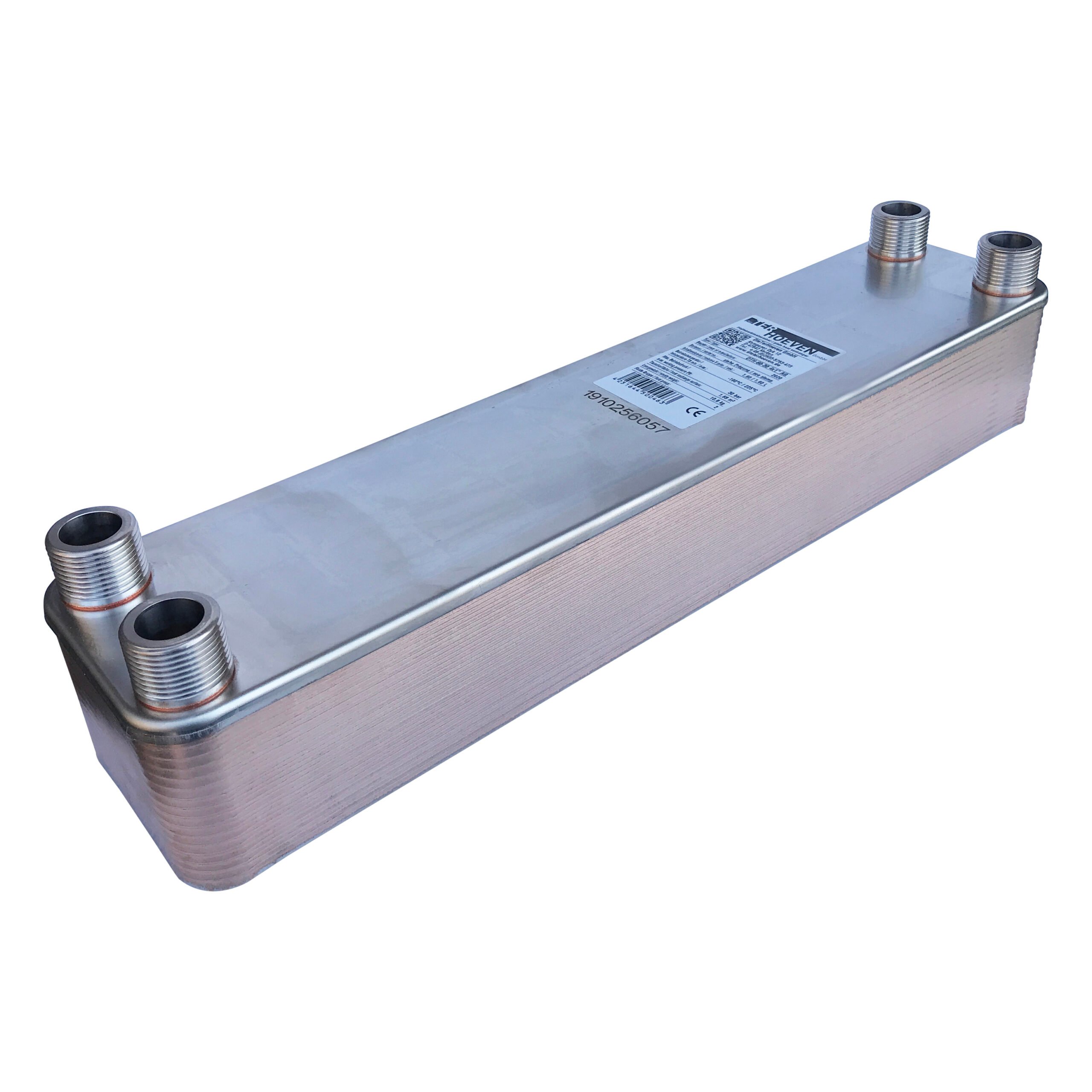 Plattenwärmetauscher DTH-H60-30 4x1"AG (Baugleiches Substitut zum SWEP B25THx30/1P-SC-S, 4x1" )