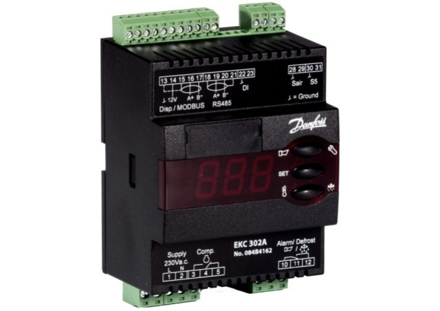 Danfoss Kühlstellenregler EKC302B 084B4163, 230V