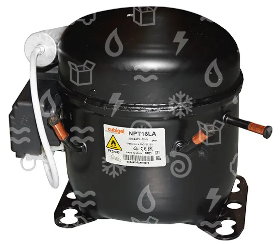 Verdichter Huayi NPT16LA, LBP - R290, 220-240V, 50Hz