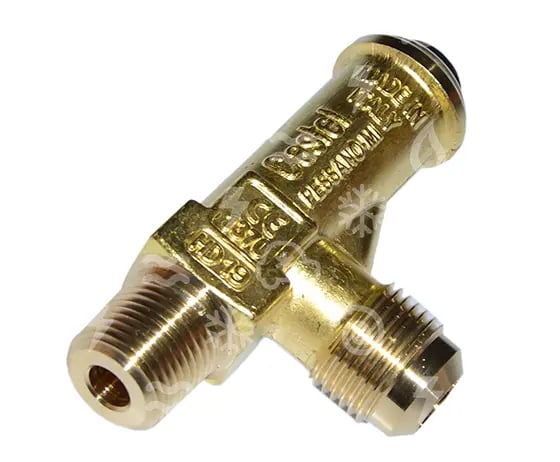 Sicherheitsventil CASTEL 3060/34C330, Schraube, 3/8" NPT - 1/2" SAE, 33 bar