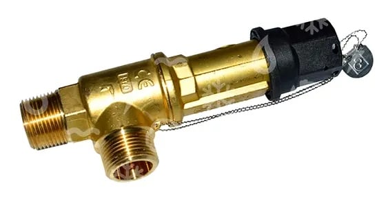 Sicherheitsventil CASTEL 3030/66C450, Bördelung 3/4" NPT, 45 bar