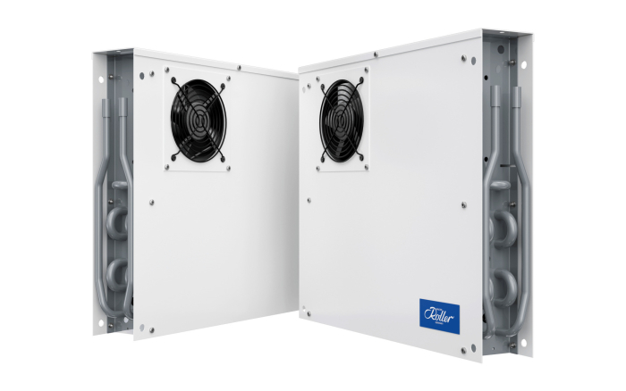 Roller VMR 2 plus Ventilatorluftkühler, beidseitig ausblasend 14019, LA=4,5 mm, Luftvolumenstrom: 180 m³/h, Lüfter:2x, ohne Abtauheizung