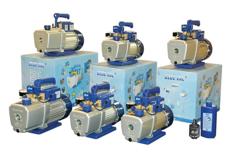 2-stufige Vakuumpumpe 132 l/min ITE MK-120-DS, 220V/50Hz & 110V/60Hz