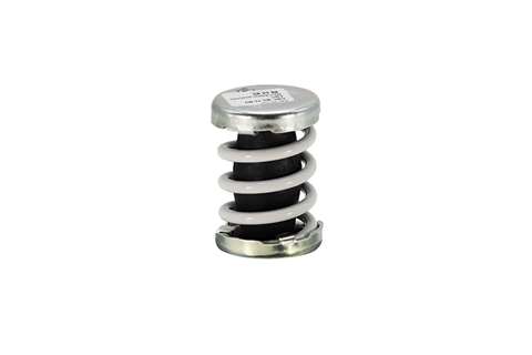 Vibrationsdämpfer mit Feder - MAX. 75KG - zur Befestigung auf Montageschiene, 10400320500