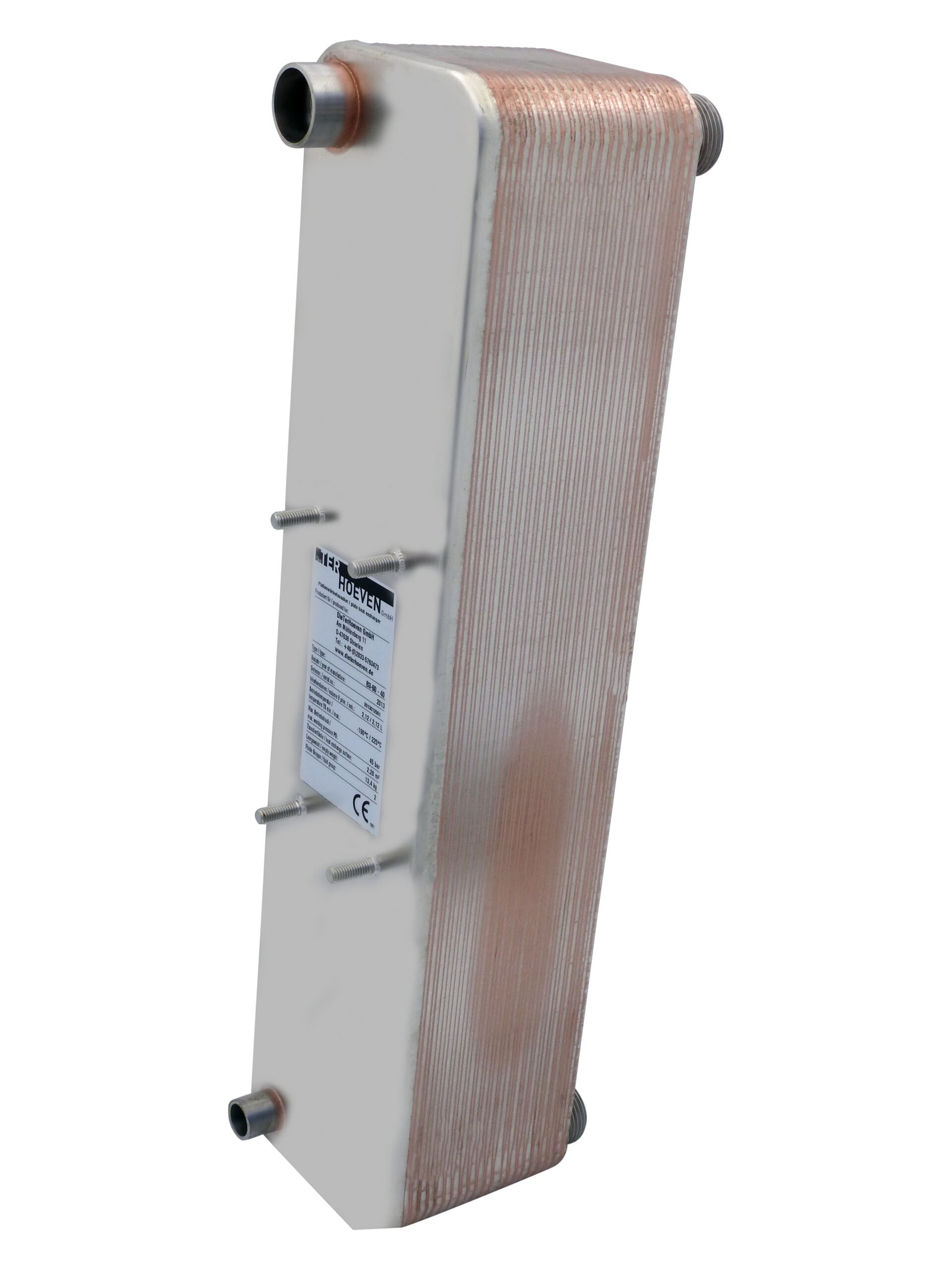 Plattenwärmetauscher 60/40/WP01