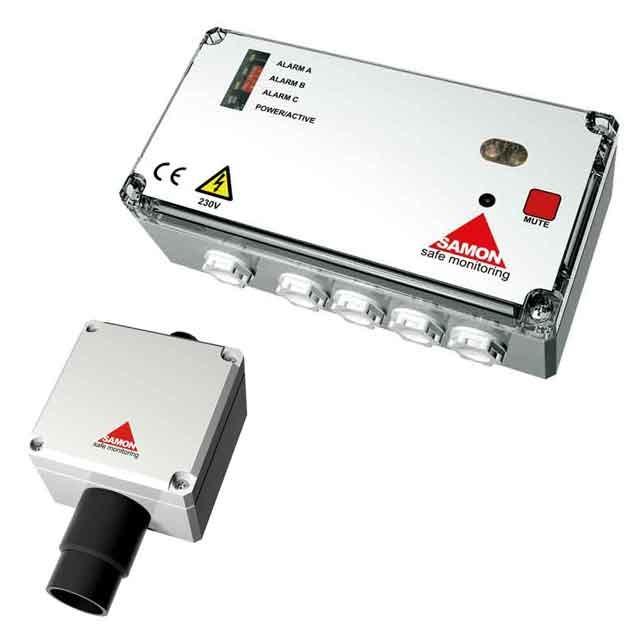 Samon SPLS230-HFC-KIT 21-3625 Gaswarngeräte-Set 230V HFC 0-4000 PPM