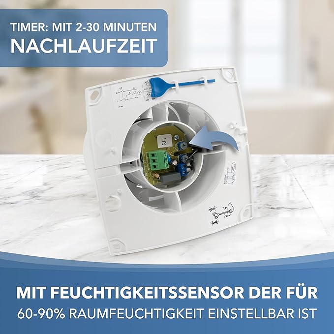 Axialventilator Albatros 100 Silencio FS