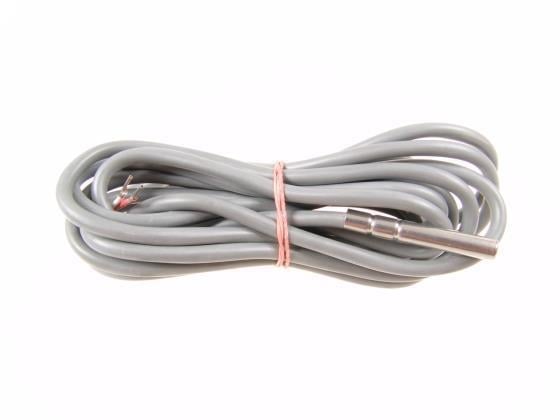 Temperaturfühler PTC Eliwell, l = 2 m, Silikon, Edelstahlabdeckung 6x40 mm