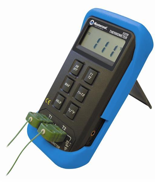 Differenzthermometer digital + 2 Sonden (Thermoelement)