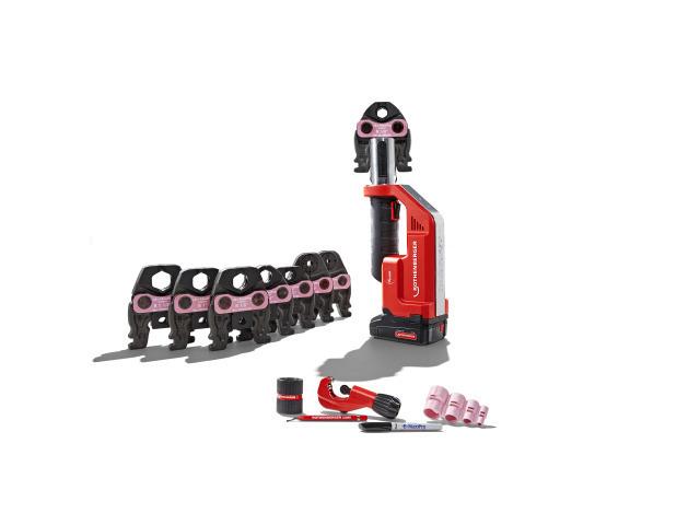 Rothenberger MAXIPRO-Press-Set Presswerkzeug inkl. Backen 1/4"-1.1/8"