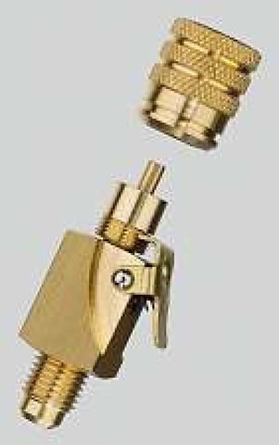 Refco V-35010 4681254 Schraderventil-Schnellkupplung gerade