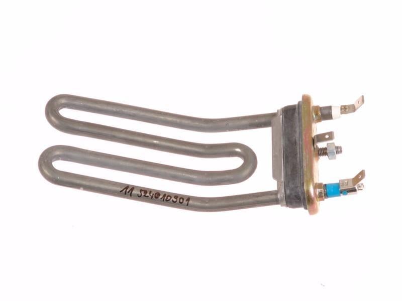 Heizkörper ARDO, 1950 W, l = 220 mm, Flansch mit Wärmeisolierung und zwei Dop