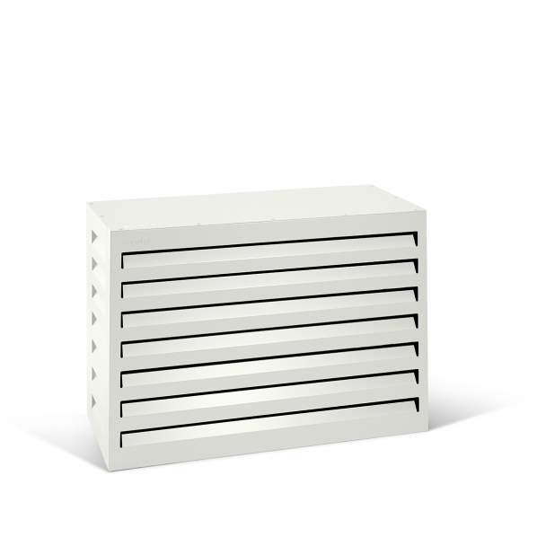 Evolar Klima- & Wärmepumpengehäuse Weiß Aluminium XS, 600x900x400 MM