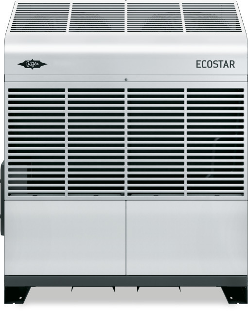 Bitzer halbhermetischer Verflüssigungssatz ECOSTAR LHV7E/4CE-9.FY-40S R134a/R407F 400V