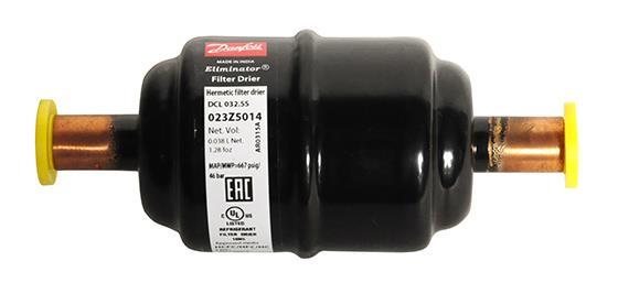 Filtertrockner Danfoss DCL 032.5s, 5/16" ODF, Lötanschluss