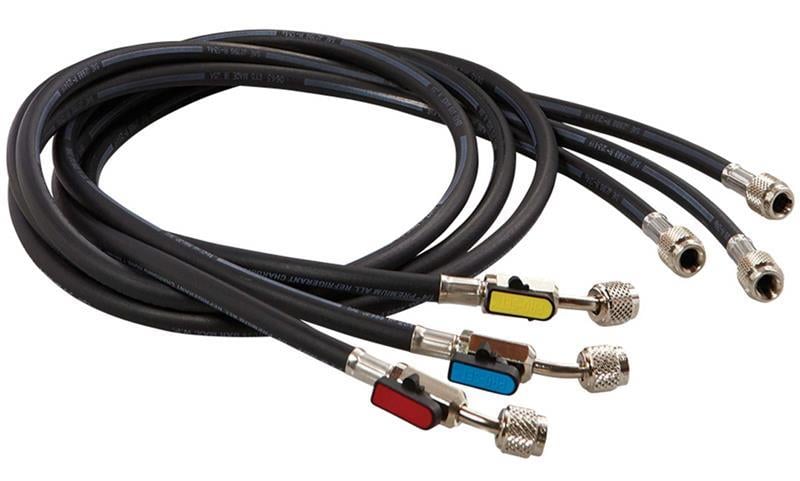 Füllschläuche Set Standard 3-180cm R1234yf – AUTO-KLIMA SCHLÄUCHE 