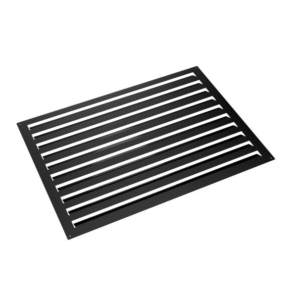 Evolar Rückwand Alu Schwarz M, 800x1100 MM