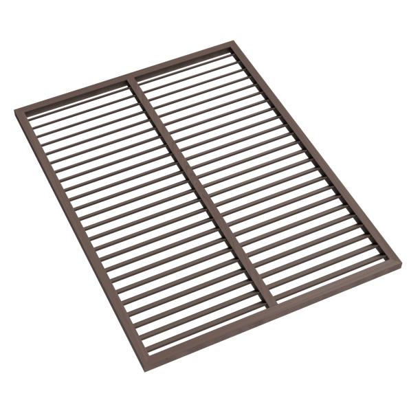 Evolar Rückwand WPC Walnut Grey Tower, 1600x1200 MM