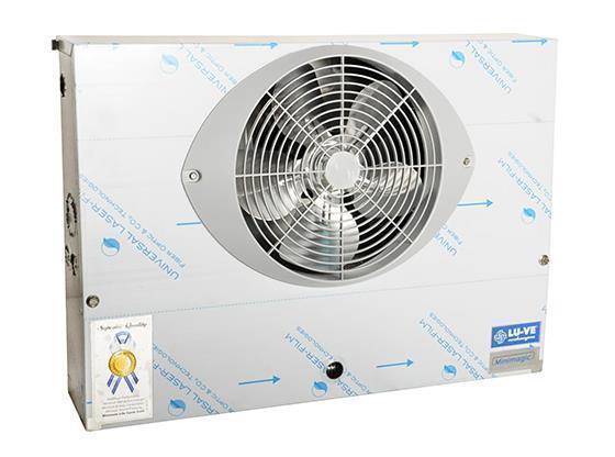 Verdampfer LU-VE MINIMAGIC MMC 128, 1.74 kW (dT 8 st., R404A), ohne Abtauung