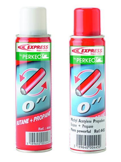 PERKEO Ersatzkartusche MINI für Propan-Butan, 60g