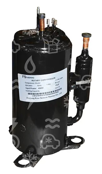Rotationskompressor FS Thermo, FSQR-106H, R134a, 220-240V/50 Hz, 4416/1295 [Btu/W].