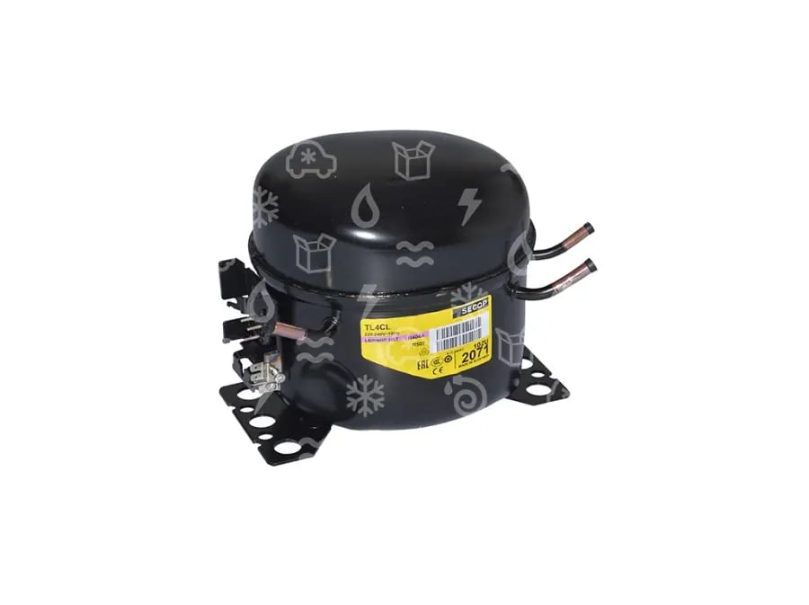 SECOP / Danfoss TL4CLR Verdichter, MBP/LBP - R404A/R507, 220-240V/50 Hz