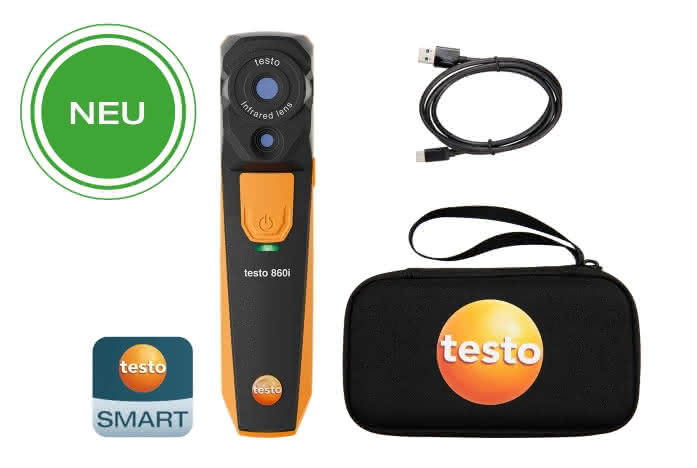 Testo kompakte Wärmebildkamera 860i Set
