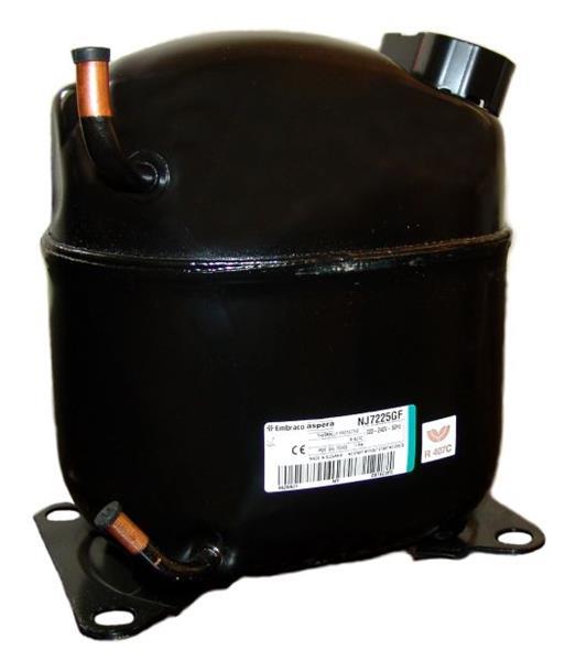 Verdichter Aspera Embraco NJ7225GF, AC - R407C, 220-240V/1/50Hz - nicht lieferbar, ersetzt durch NJ9226GK
