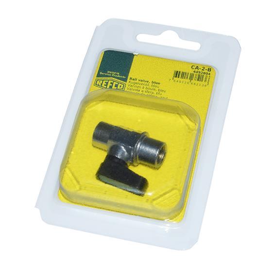 Kugelhahn für Füllschläuche REFCO CA-2-B, Innengewinde 1/8 "G - B, 4492804