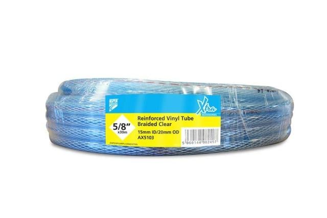 Aspen Schlauch 15mm 30m AX5103 PVC-Gewebeschlauch ID Ø 15mm Ring = 30m