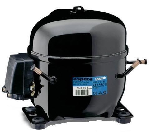 Verdichter Aspera Embraco NB1118Z, LBP - R134a, 220-240V/1/50Hz - nicht lieferbar, ersetzt durch NEK1118Z