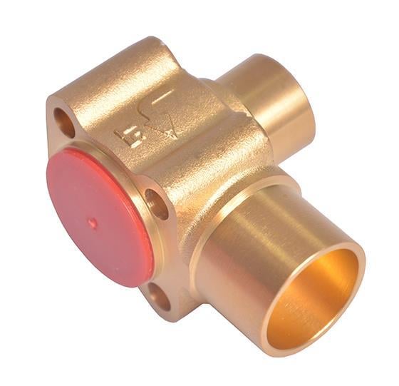Thermostatisches Expansionsventil Unterteil Danfoss TE5, Eckvesion, 5/8"x7/8"