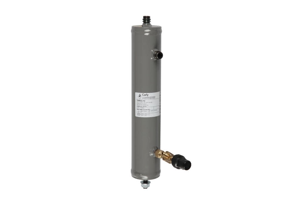 Ölabscheider mit integriertem Ölsammler Hochdruck PS = 140 bar 1" 3/8 - 35 mm TURBOIL-R-P14 411 S