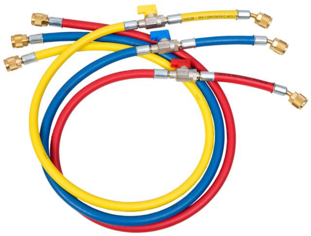 Refco Füllschlauchsatz 4666522 mit CA Ventile 150cm R410